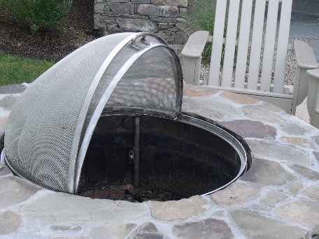 Fire Pits Pit Screens, 48 Inch Fire Pit Screen
