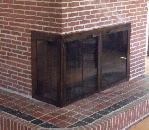 falmouth corner oil rubbed bronze full fold